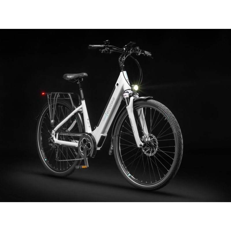 Rower elektryczny EcoBike X-Cross White - obrazek 3