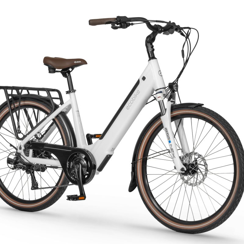 Rower elektryczny Ecobike X-City White 26″